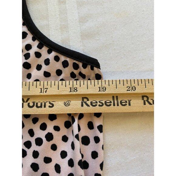 Kate Spade New York Womens M Pajama Set Polka Dot Sleeveless Top & Pants Artsy - Picture 8 of 14